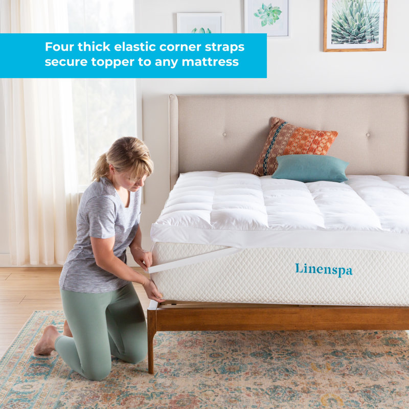 LinenspaEssentials Linenspa Essentials 3" Down Alternative Mattress